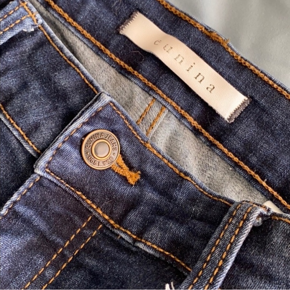 EUNINA Distressed Mid Rise Denim - Picture 6 of 6